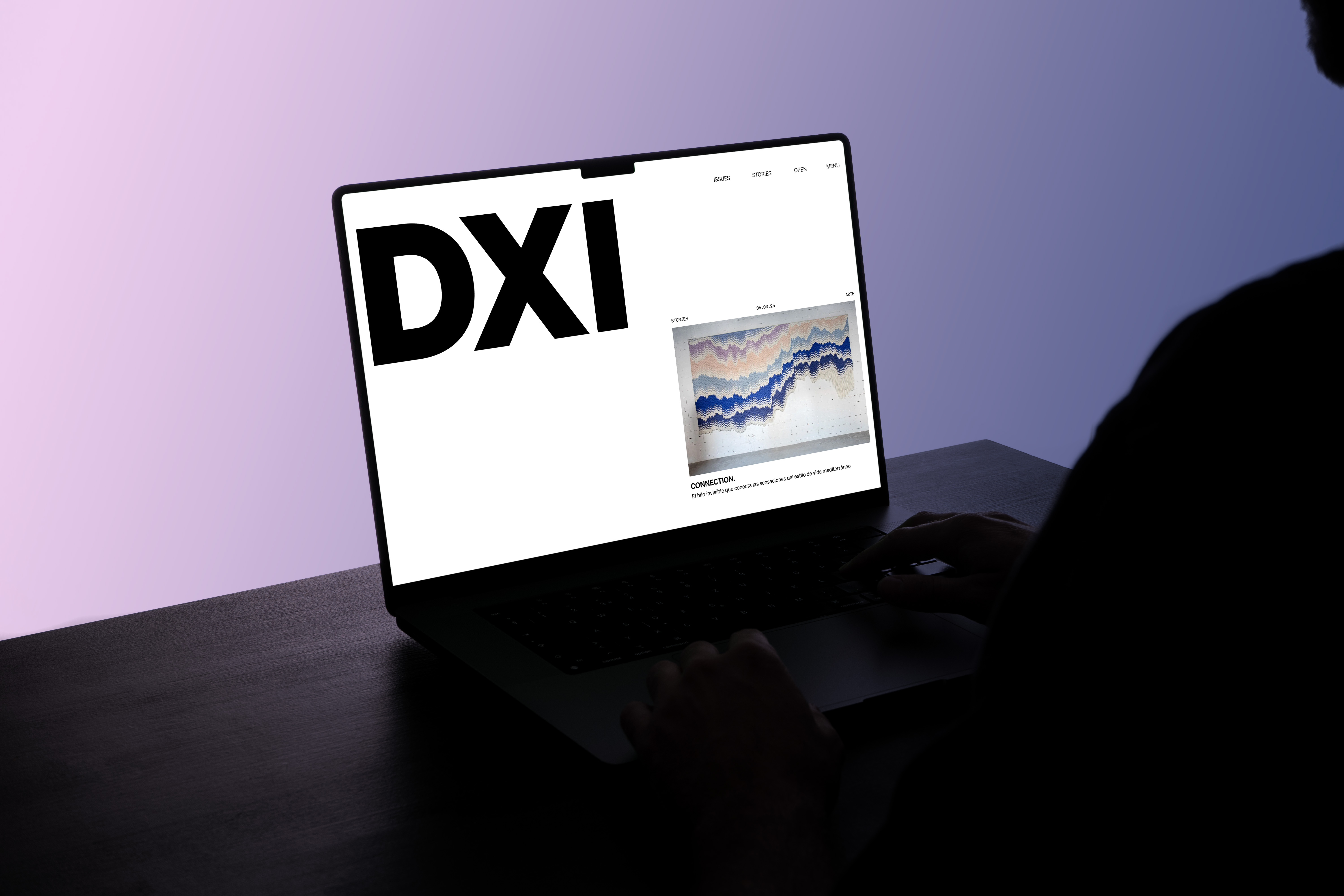 Capa do projeto DXI Magazine